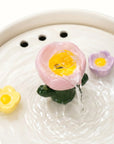 42oz Tulip Garden Cat Water Fountain