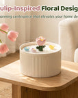 42oz Tulip Garden Cat Water Fountain