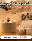 42oz Tulip Garden Cat Water Fountain