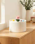 42oz Tulip Garden Cat Water Fountain
