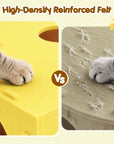 Cheese Hide & Seek Cat Tunnel Bed