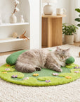 Wildflower Garden Cat Scratcher Mat