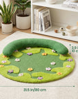 Wildflower Garden Cat Scratcher Mat