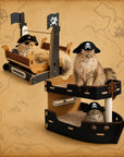 Pirate Ship Cat Bed
