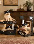 Pirate Ship Cat Bed