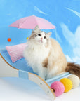Summer Beach Lounge Cat Bed