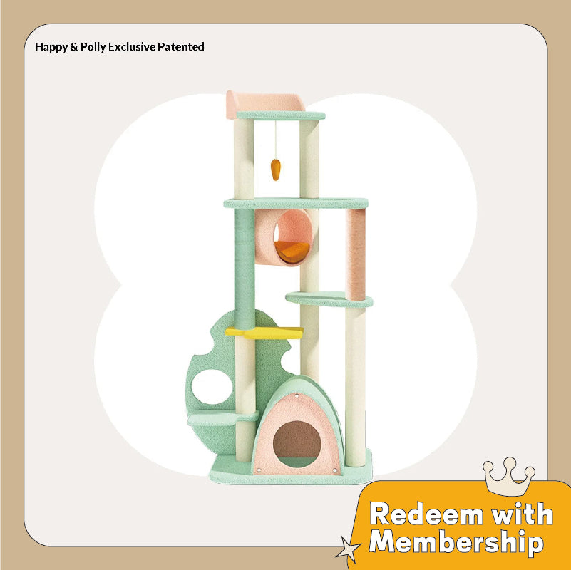 VIP 800 Meow Coins + $84.9 For Upgraded Wonderland Cat Tree-XL