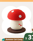 Mushroom Cat Scratcher
