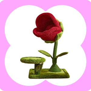 41.7'' Carnivorous Flower-Inspired Cat Tree
