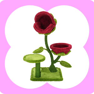 50.8'' Carnivorous Blossom Cat Tree Max