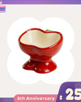 9oz Apple Bliss Elevated Cat Bowl