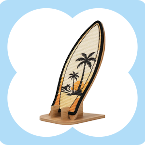 Sunset Palm Convertible Cat Scratcher