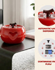 50oz Love Apple Cat Water Fountain