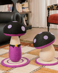 Purple Poison Mushroom Cat Scratcher