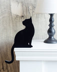 PVC Cat Witch Home Decor