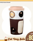 Coffee Cup Cat Tree