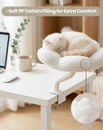 Cozy Flower Desk Cat Bed