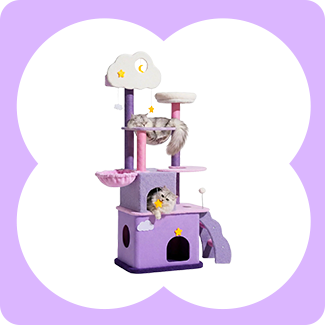 70" Moonlight Palace Cat Tree