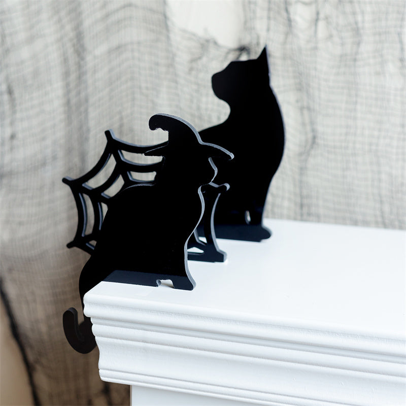 PVC Cat Witch Home Decor