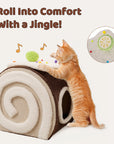 Choco Swiss Roll Cat Cave