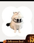 Black Bow Cat Bib