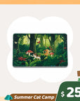 Tropical Jungle Cat Litter Mat