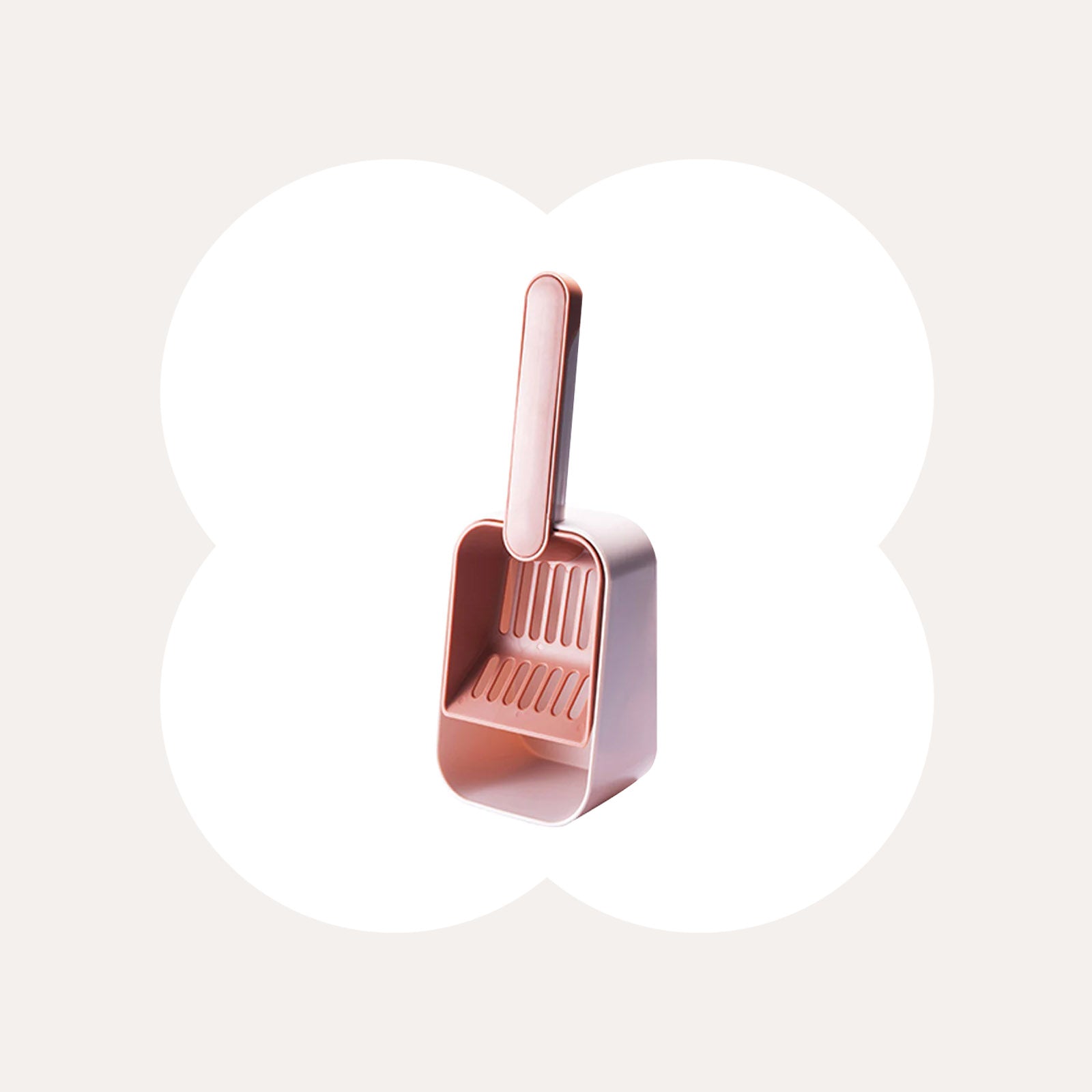 2-in-1 Cat Litter Scoop with Caddy Holder