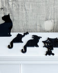 PVC Cat Witch Home Decor