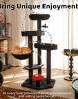 Upgraded Gothic Style Cat Tree