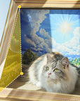 Retro Art Cat Scratcher