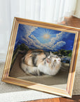 Retro Art Cat Scratcher