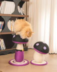 Purple Poison Mushroom Cat Scratcher