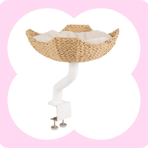 Woven Nest Desk Cat Bed