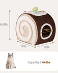 Choco Swiss Roll Cat Cave