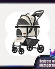 VIP 500 Meow Coins + $99.9 For Foldable Pet Stroller with Detachable Carrier