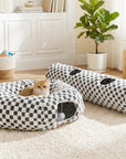Elves in the Checkerboard Cat Tunnel