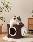 Choco Swiss Roll Cat Cave