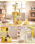 Transformable Cheese Cat Tree
