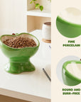 9oz Apple Bliss Elevated Cat Bowl