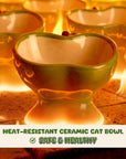 9oz Apple Bliss Elevated Cat Bowl