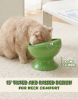 9oz Apple Bliss Elevated Cat Bowl