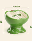 9oz Apple Bliss Elevated Cat Bowl
