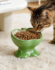 9oz Apple Bliss Elevated Cat Bowl