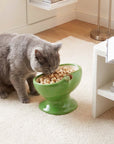 9oz Apple Bliss Elevated Cat Bowl
