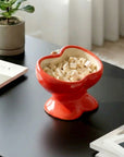 9oz Apple Bliss Elevated Cat Bowl