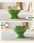 9oz Apple Bliss Elevated Cat Bowl