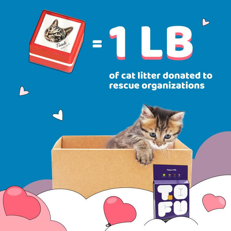 Charity Custom Portrait Stamp | Every Order Donates 1lb Cat Litter