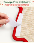 Durable Christmas Tree Cat Scratcher Mat