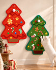 Durable Christmas Tree Cat Scratcher Mat