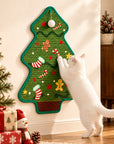 Durable Christmas Tree Cat Scratcher Mat